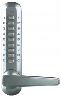 Lockey Digital (7055) Super 8 latch bolt version & lever handles
